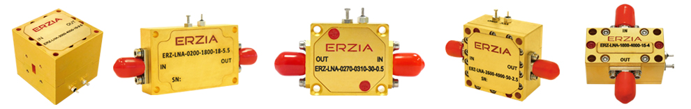 Compact Solid State RF & Microwave Low Noise Amplifiers (LNA)