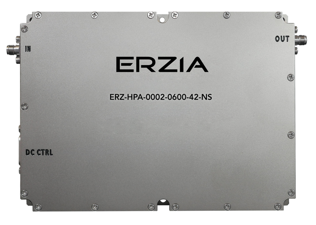 ERZ-HPA-0002-0600-42-NS High Power Amplifiers 20 MHz to 6GHz Gain 50dB, Psat 42dBm