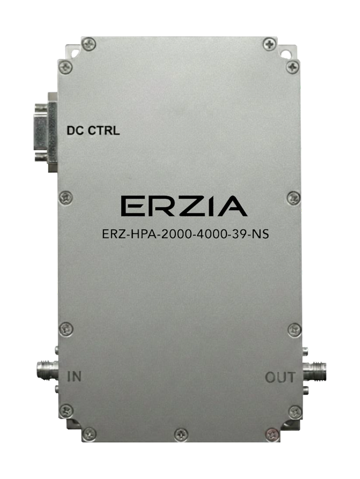 High Power Amplifiers 20 to 40GHz, Gain 52dB, Psat 39dBm