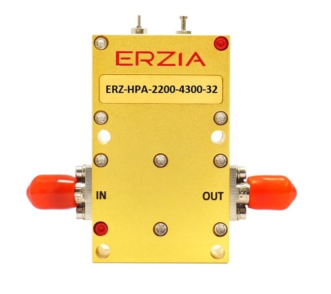 ERZ-HPA-2200-4300-32 Wideband HPA