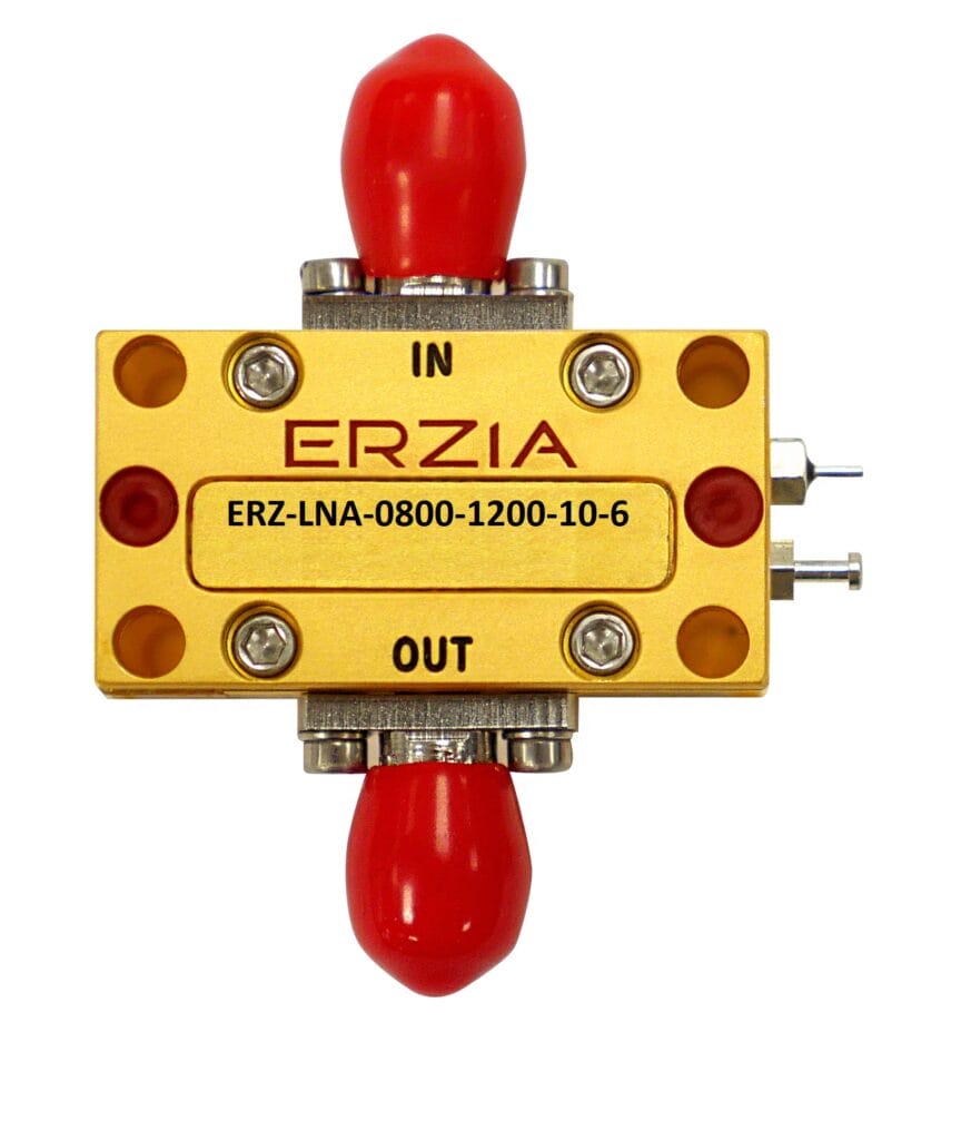 ERZ-LNA-0800-1200-10-6 X Band LNA