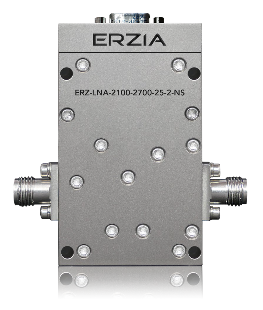 Low Noise Amplifier 21 to 27GHz Noise Figure 2.7dB, Gain 25dB