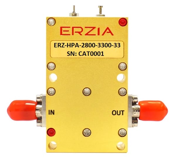 ERZ-HPA-2800-3300-33 Ka Band HPA