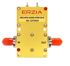 ERZ-HPA-3300-4700-24-E Q Band HPA