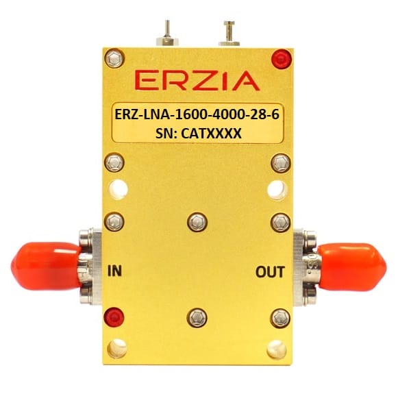 ERZ-LNA-1600-4000-28-6 Wideband LNA